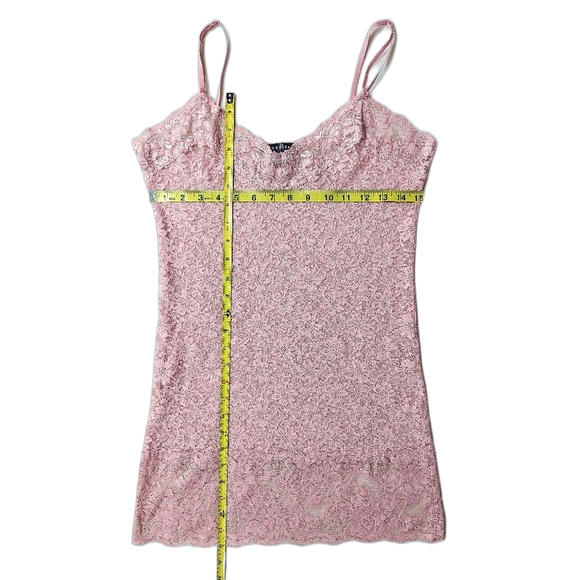 Baby Pink Sheer Lace Chemise Nighty - Picture 5 of 8